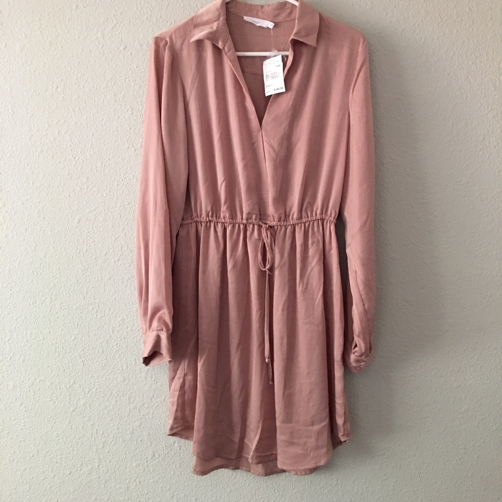 Blush pink dress by Lush